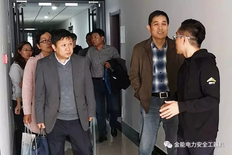 河北省科技局領(lǐng)導蒞臨金能電力視察指導工作